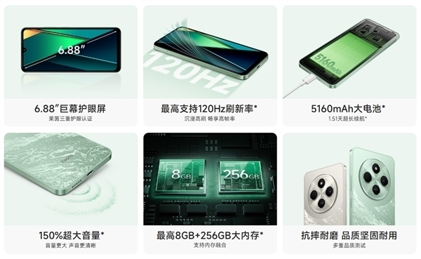 百元机天花板！Redmi 14C补货开售：国补到手价425元