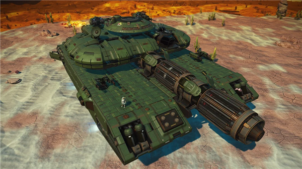 防御程度拉满：《无人深空》玩家打造“诺基亚手机”奇葩飞船