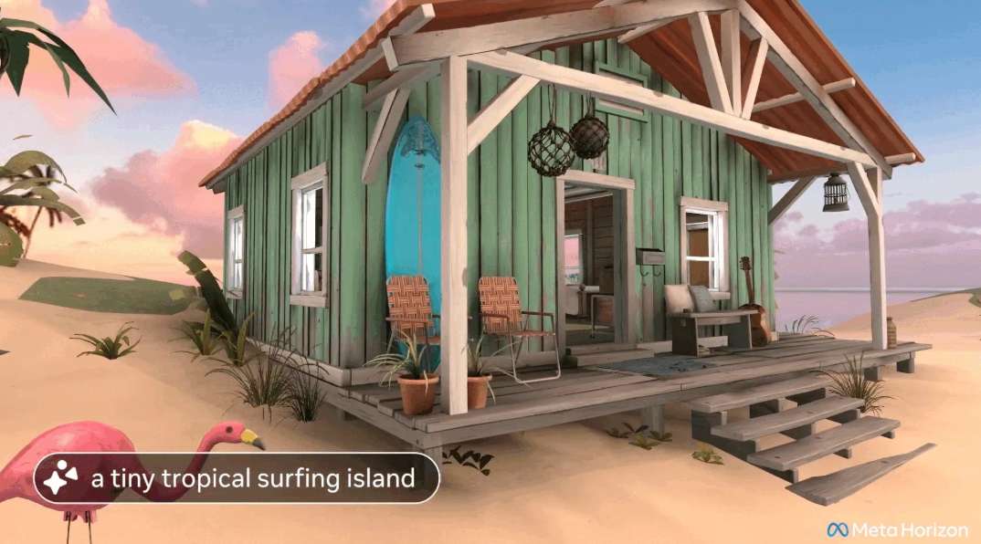 Meta计划下半年推出AI驱动的3D世界生成工具