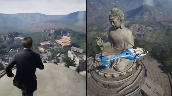 刘德华甄子丹模拟器：双人分屏合作游戏《港警成双：来自城寨》公布